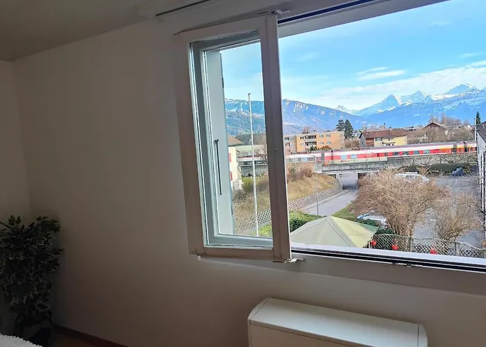 Appartement Mountain View - & Quiet Thun